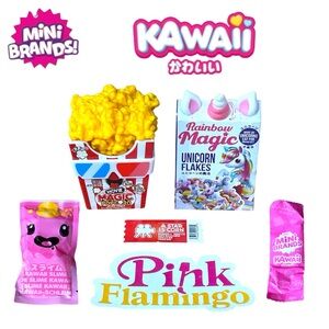 Mini Brands x Kawaii Collection Bundle Lot (2 Figurines)